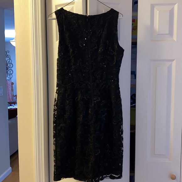 WHBM black cocktail dress - Picture 3 of 4